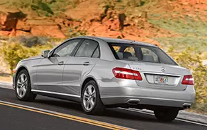 Cars wallpapers Mercedes-Benz E550 Luxury US-spec - 2010