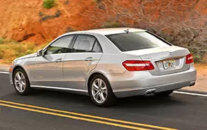 Cars wallpapers Mercedes-Benz E550 Luxury US-spec - 2010