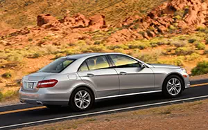 Cars wallpapers Mercedes-Benz E550 Luxury US-spec - 2010