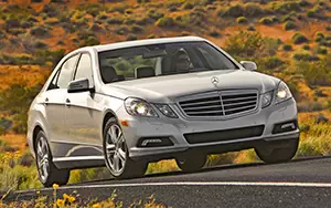 Cars wallpapers Mercedes-Benz E550 Luxury US-spec - 2010