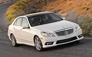 Cars wallpapers Mercedes-Benz E550 Sport US-spec - 2010