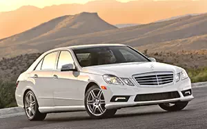Cars wallpapers Mercedes-Benz E550 Sport US-spec - 2010