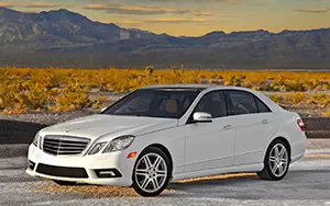 Cars wallpapers Mercedes-Benz E550 Sport US-spec - 2010