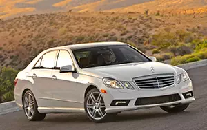 Cars wallpapers Mercedes-Benz E550 Sport US-spec - 2010