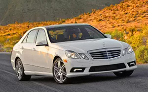 Cars wallpapers Mercedes-Benz E550 Sport US-spec - 2010
