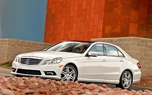 Cars wallpapers Mercedes-Benz E550 Sport US-spec - 2010