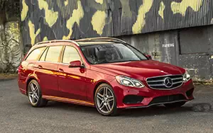 Cars wallpapers Mercedes-Benz E350 4MATIC AMG Sports Package Wagon US-spec - 2014