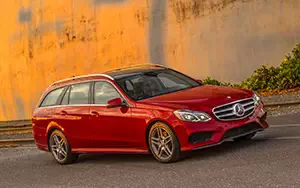 Cars wallpapers Mercedes-Benz E350 4MATIC AMG Sports Package Wagon US-spec - 2014