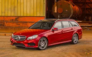 Cars wallpapers Mercedes-Benz E350 4MATIC AMG Sports Package Wagon US-spec - 2014