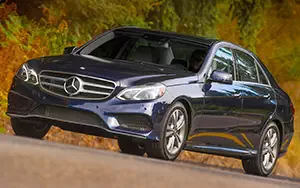 Cars wallpapers Mercedes-Benz E400 HYBRID US-spec - 2014