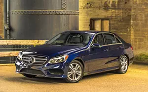 Cars wallpapers Mercedes-Benz E400 HYBRID US-spec - 2014