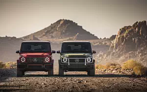 Cars wallpapers Mercedes-Benz G 550 and Mercedes-AMG G 63 US-spec - 2018