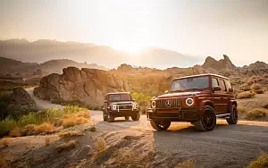 Cars wallpapers Mercedes-Benz G 550 and Mercedes-AMG G 63 US-spec - 2018