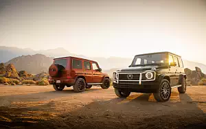 Cars wallpapers Mercedes-Benz G 550 and Mercedes-AMG G 63 US-spec - 2018