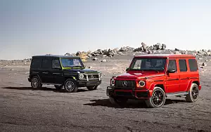 Cars wallpapers Mercedes-Benz G 550 and Mercedes-AMG G 63 US-spec - 2018