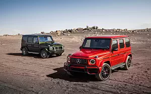 Cars wallpapers Mercedes-Benz G 550 and Mercedes-AMG G 63 US-spec - 2018