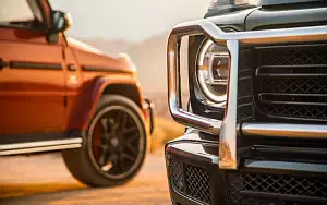 Cars wallpapers Mercedes-Benz G 550 and Mercedes-AMG G 63 US-spec - 2018