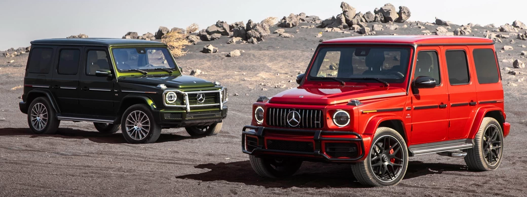 Cars wallpapers Mercedes-Benz G 550 and Mercedes-AMG G 63 US-spec - 2018 - Car wallpapers