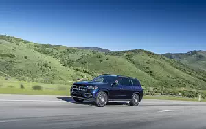 Cars wallpapers Mercedes-Benz GLS 580 4MATIC AMG Line (Cavansite Blue) US-spec - 2019