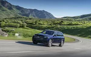 Cars wallpapers Mercedes-Benz GLS 580 4MATIC AMG Line (Cavansite Blue) US-spec - 2019