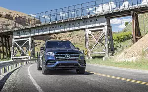 Cars wallpapers Mercedes-Benz GLS 580 4MATIC AMG Line (Cavansite Blue) US-spec - 2019