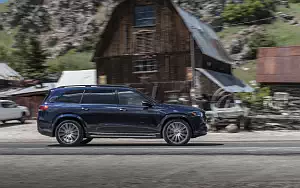 Cars wallpapers Mercedes-Benz GLS 580 4MATIC AMG Line (Cavansite Blue) US-spec - 2019