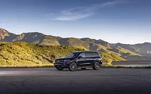 Cars wallpapers Mercedes-Benz GLS 580 4MATIC AMG Line (Cavansite Blue) US-spec - 2019