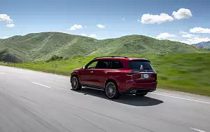 Cars wallpapers Mercedes-Benz GLS 580 4MATIC AMG Line (Designo Cardinal Red) US-spec - 2019