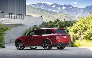 Cars wallpapers Mercedes-Benz GLS 580 4MATIC AMG Line (Designo Cardinal Red) US-spec - 2019
