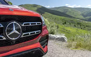 Cars wallpapers Mercedes-Benz GLS 580 4MATIC AMG Line (Designo Cardinal Red) US-spec - 2019