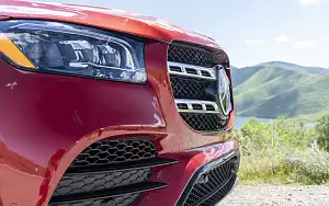 Cars wallpapers Mercedes-Benz GLS 580 4MATIC AMG Line (Designo Cardinal Red) US-spec - 2019