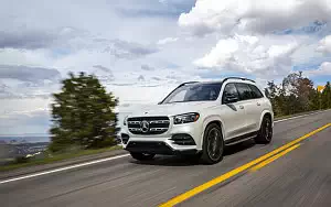 Cars wallpapers Mercedes-Benz GLS 580 4MATIC AMG Line (Diamond White) US-spec - 2019