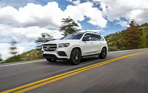 Cars wallpapers Mercedes-Benz GLS 580 4MATIC AMG Line (Diamond White) US-spec - 2019