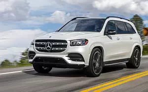 Cars wallpapers Mercedes-Benz GLS 580 4MATIC AMG Line (Diamond White) US-spec - 2019