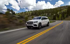 Cars wallpapers Mercedes-Benz GLS 580 4MATIC AMG Line (Diamond White) US-spec - 2019