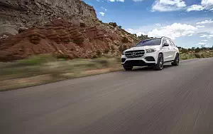 Cars wallpapers Mercedes-Benz GLS 580 4MATIC AMG Line (Diamond White) US-spec - 2019