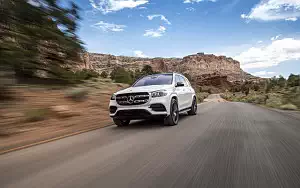 Cars wallpapers Mercedes-Benz GLS 580 4MATIC AMG Line (Diamond White) US-spec - 2019