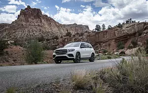Cars wallpapers Mercedes-Benz GLS 580 4MATIC AMG Line (Diamond White) US-spec - 2019