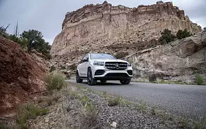 Cars wallpapers Mercedes-Benz GLS 580 4MATIC AMG Line (Diamond White) US-spec - 2019