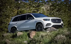 Cars wallpapers Mercedes-Benz GLS 580 4MATIC AMG Line (Diamond White) US-spec - 2019