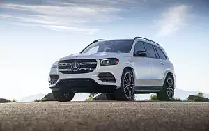 Cars wallpapers Mercedes-Benz GLS 580 4MATIC AMG Line (Diamond White) US-spec - 2019