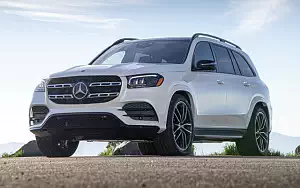 Cars wallpapers Mercedes-Benz GLS 580 4MATIC AMG Line (Diamond White) US-spec - 2019