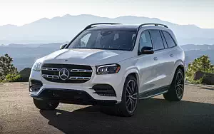 Cars wallpapers Mercedes-Benz GLS 580 4MATIC AMG Line (Diamond White) US-spec - 2019