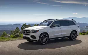 Cars wallpapers Mercedes-Benz GLS 580 4MATIC AMG Line (Diamond White) US-spec - 2019