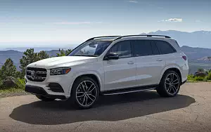 Cars wallpapers Mercedes-Benz GLS 580 4MATIC AMG Line (Diamond White) US-spec - 2019