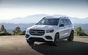 Cars wallpapers Mercedes-Benz GLS 580 4MATIC AMG Line (Diamond White) US-spec - 2019