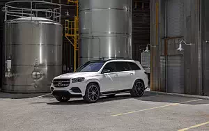 Cars wallpapers Mercedes-Benz GLS 580 4MATIC AMG Line (Diamond White) US-spec - 2019