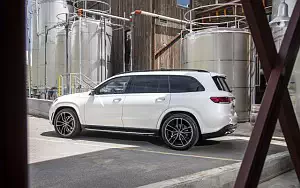 Cars wallpapers Mercedes-Benz GLS 580 4MATIC AMG Line (Diamond White) US-spec - 2019