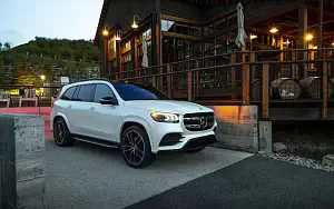 Cars wallpapers Mercedes-Benz GLS 580 4MATIC AMG Line (Diamond White) US-spec - 2019