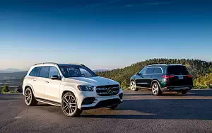 Cars wallpapers Mercedes-Benz GLS 580 4MATIC AMG Line (Diamond White) US-spec - 2019